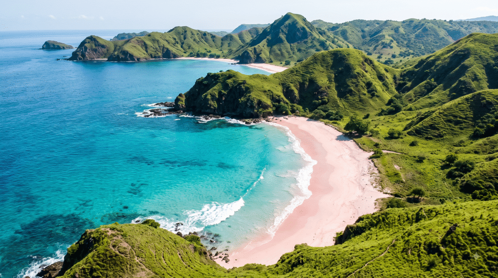 Visit Lombok's Unique Pink Beach