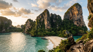 Experience Adventure Among Limestone Cliffs