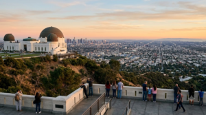 professional travel photograph of Griffith Observatory in Los Angeles, California, USA