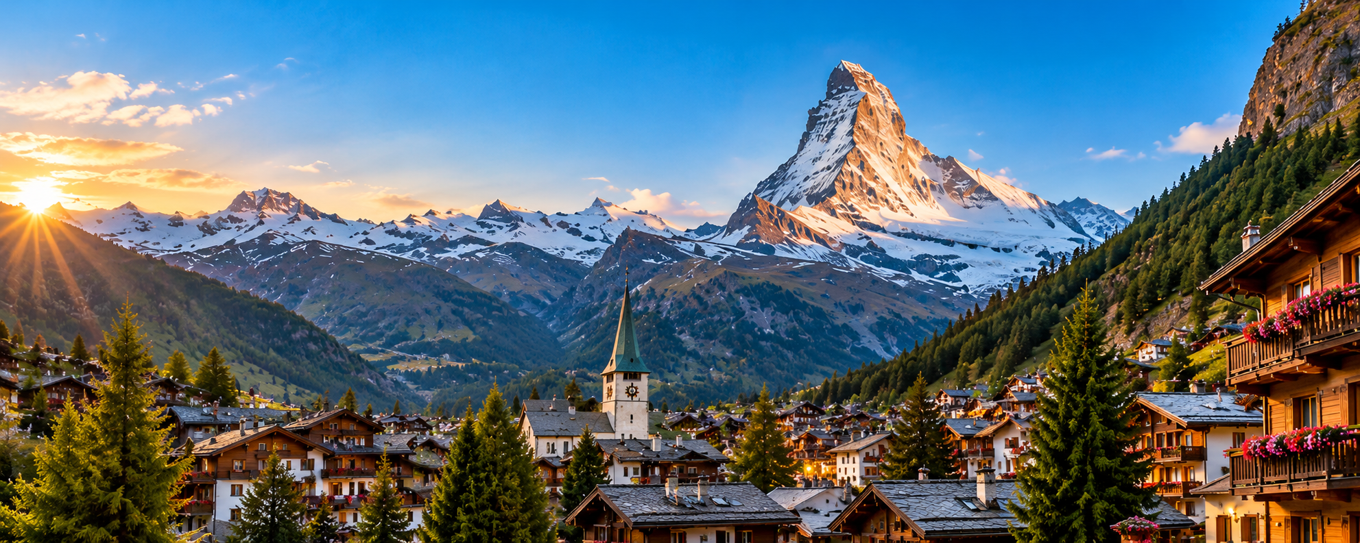 hera banner for Zermatt Holiday Packages from Kolkata – Discover the Majestic Matterhorn