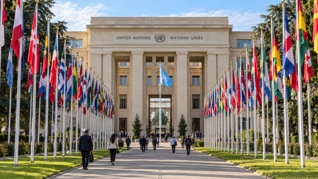 Palais des Nations in Geneva